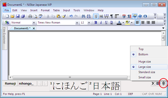 Hiragana Microsoft Word Mac